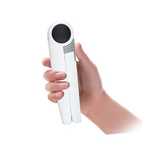Support tablette pliable alliage aluminium blanc réglable stable - 6