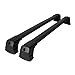 Produktbild OMAC Dachträger Gepäckträger kompatibel mit VW Caddy 2003-2015 Grundträger Aluminium Schwarz 2X