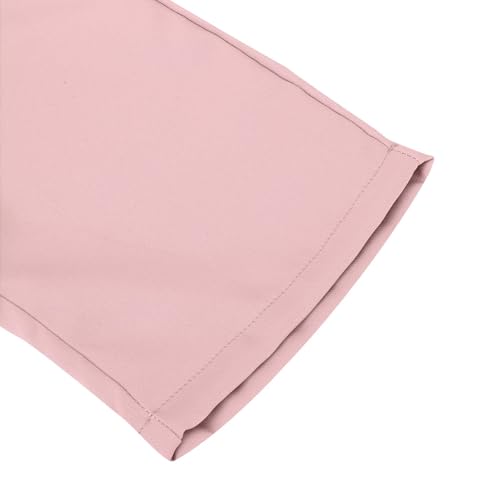 Girls School Uniform High Waisted Pants, Flared Leggings for Teen Girls Uniform Dress Pants with Button Closure4