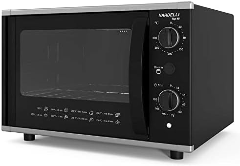 Forno Elétrico Nardelli Top40 com Timer 40 Litros Easy Clean 1700...