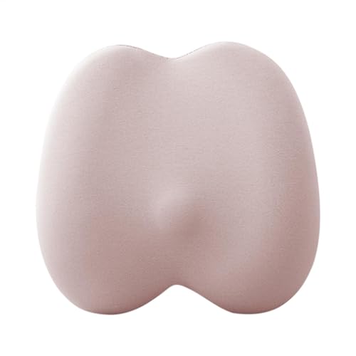 Almohada de apoyo lumbar, cojín ergonómico para respaldo de automóvil, cojín de respaldo de espuma gruesa para silla, coche, sofá