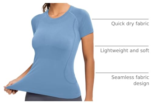 Image of MathCat Seamles Workout Shirts for Women