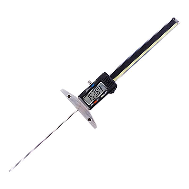 Thin Rod Digital Depth Vernier Caliper | 150mm Industrial Measuring Tool