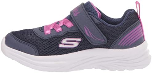 Skechers Kids Girls Dreamy Dancer - Pretty Fresh Sneaker, Navy/Periwinkle, 13.5 | Image 7