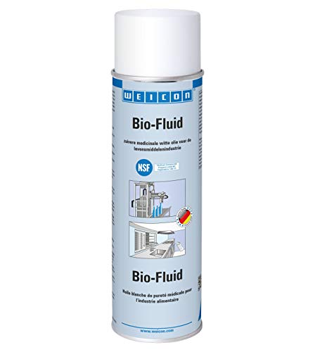 WEICON Bio-Fluid-Spray 500 ml d'huile blanche contre le frottement Huile lubrifiante eau...