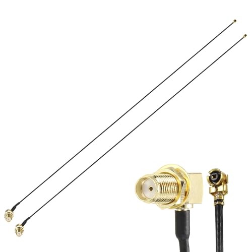 Cable coaxial SMA a U.FL de 30cm con pigtail de alta pureza y baja pérdida para routers inalámbricos