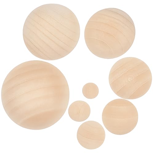 PcvGef 8 Töpferwerkzeuge, 8 Größen Halbrund Töpferzubehör Set, Holz Keramik Werkzeug für Töpfern, Brennofen für Ton Keramik Zuhause