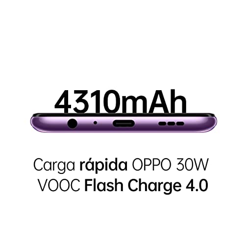 OPPO A94 - Smartphone 5G Débloqué - Téléphone Portable - 128 Go de Stockage 8 Go de RAM - Écran AMOLED - Quadruple Capteur Photo 48 MP - Vidéo Ultra Nuit et HDR - Charge Rapide - Bleu