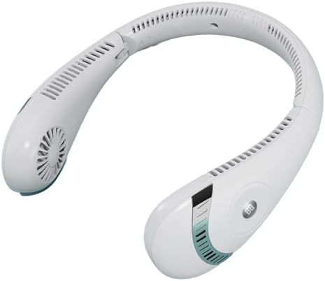 Miniatura 1 de bahilok Ventilador de cuello colgante portátil plegable sin aspas recargable por USB mini ventilador de refrigeración ventilador de aire