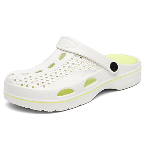 Image of SOSOWHLTE Men's & Women's Arch Support Clogs Garden Shoes Removable Insole
