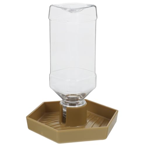 OSOLADY 自動給水器 爬虫類用隅角フィーダー コンパクト設計 簡単清掃可能 素材使用 トカゲ リクガメ適合