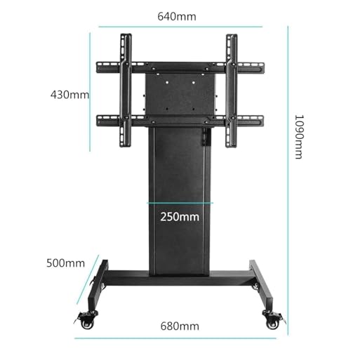 Soporte móvil para TV con ruedas para 32-65 pulgadas miniatura 2