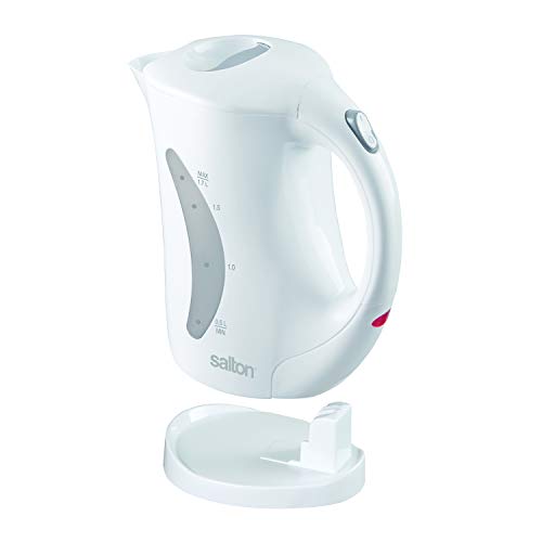Salton Electric Jug Kettle, Std, White #TOP1