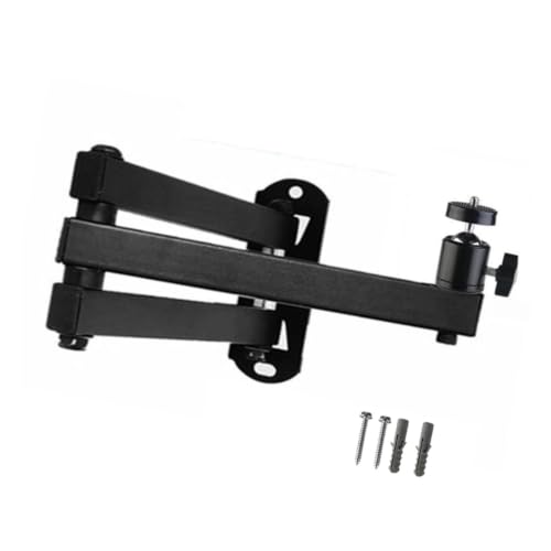Soporte plegable para proyector de 60cm con brazo triple y tornillo de un cuarto para pared 3