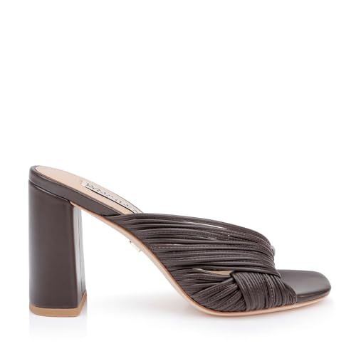 Sandales à talons Winslow marron pour mariages et soirées d'été
