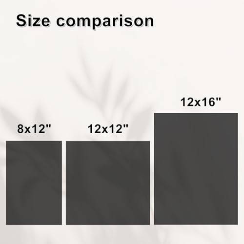 Image of KINLINK 12x16 Plexiglass Sheets 1 /8 inch Thick - 3mm Black Transparent Cast Acrylic Sheet, Plastic Sheet Polycarbonate Sheet for DIY Project, Craft, Acrylic Sign Wedding Invitation 4 Pack