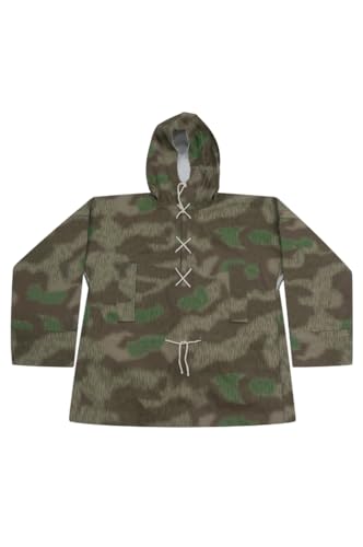 Bata de camuflaje 7XL Marsh Sumpfsmuster 44 reversible para bajas temperaturas