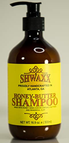 SHWAXX HONEY-BUTTER SHAMPOO, 16.9 Oz