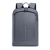 Mochilas Negras Instituto Mochila informal for hombre y mujer con el mismo bolso for portátil, de gran capacidad y ligera.(Grey)