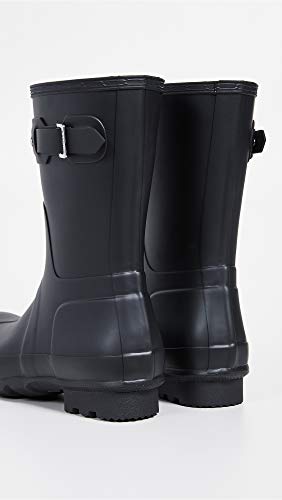 Hunter Herren Original Short Gummistiefel, Black, 43 EU