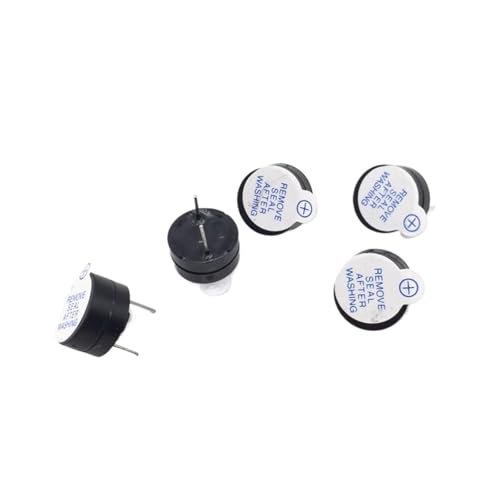 5PCS 5V Active Buzzer 12 * 6.5MM 12065 Pitch 7.6mm