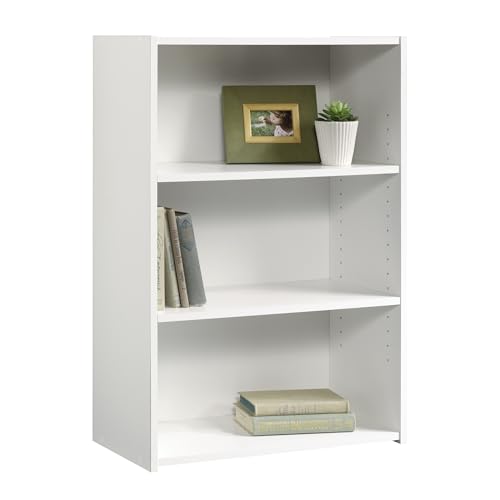 Sauder Beginnings 3-Shelf Bookcase/ Book shelf, Soft White finish by Sauder - Image 3
