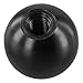 Handle Ball Nut for Machine Tools, Threaded Fastening Knob with Iron Core and Handle – Industrial Fastener for Lathe, Woodworking & Mechanical Equipment(M10-30bakelite black)