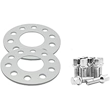 To this- 2pc 3mm 2003-2009 CLK Wheel Spacer FRONT HUB ONLY + 20 12x1.5 Extended Chrome Lug Bolts which is compatible with Mercedes Benz