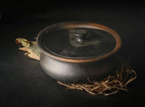 Longpi Black Pottery Stoneware Cooking Handi | Punarnawa Soul of Artistry
