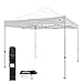 Caravan Canopy TitanShade Light-Duty Steel Commercial Instant Canopy Kit, White, 10' x 10'
