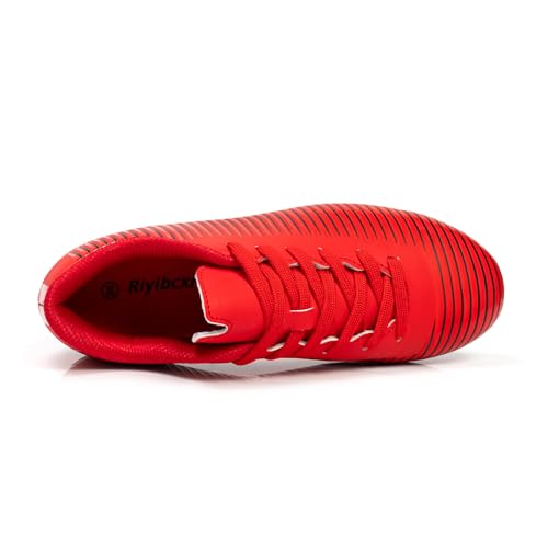 Image of Women Soccer Cleats Lace-Up Turf Football Shoes Indoor Outdoor Low-Top Fustal Soccer Training