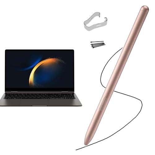 S Pen pour Galaxy Book5 360 stylet de rechange bronze avec embouts inclus