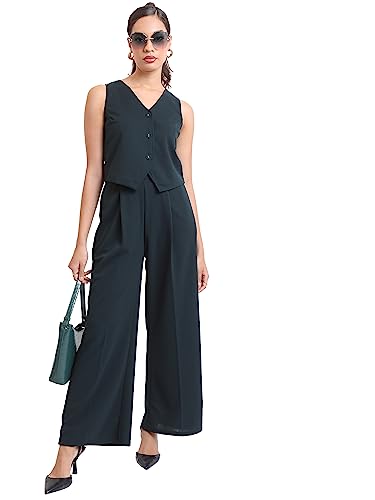 Image of Ketch Women Regular Fit Sleeveless Co-Ord Set