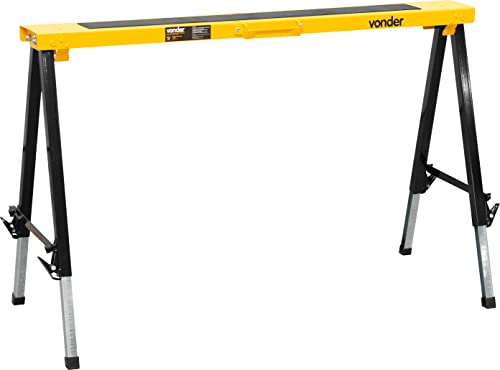 Cavalete metálico portátil, 150 kgf, VONDER