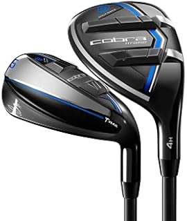 Cobra Golf 2021 T-Rail 2.0 Iron Combo Set (Men's, Right Hand, Graphite, Senior Flex, 4H, 5-PW)