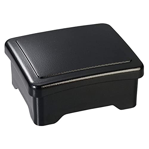 J-kitchens うな重 重箱 耐熱ミニ深型内隅丸丼重黒ゆず天目内朱(蓋親) 鰻 (うなぎ) 重箱 日本製