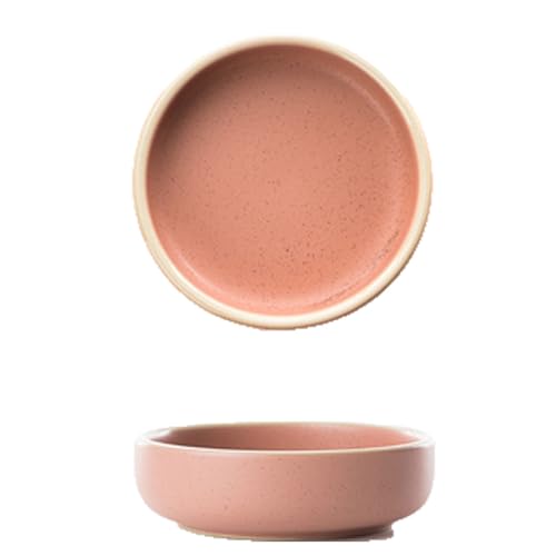 5-teiliges Snack-Schüssel-Set, runde Keramik-Dipschalen und Gewürz-Servierteller für Salate, Gewürze, Snacks und Vorspeisen, perfekt für Partys und Unterhaltung