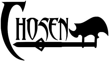 Chosen Buffy Vampire Slayer Whedon Mutant Enemy Halloween Horror Black Vinyl Decal Bumper Computer Sticker Cling Scary Halloween