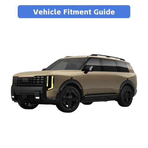 Image of Mud Flaps for 2027 Kia Telluride X-Line /X-Pro Mud Guards Splash Guards No Drilling Required, Set of 4PCS, All Weather Protects Against Rocks and Debris, MudGuards Exterior Accessories