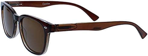Lunette Loupe Homme OPULIZE Bay Pack 2 Épais Rond Hommes Femmes Marron Mat Vert Écaille Lecteurs Soleil Lunettes De Lecture SS97-26 +1,50 Lunettes Anti Lumiere Bleue