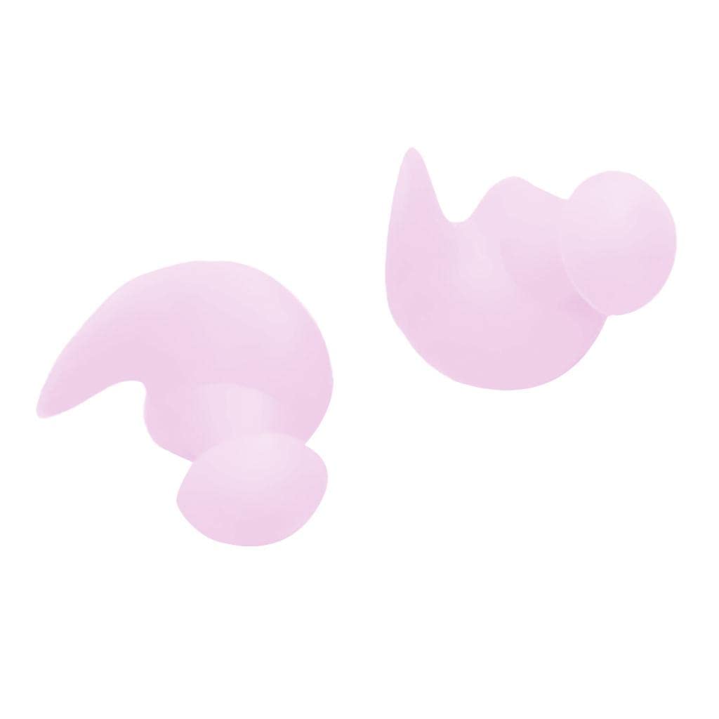 ujeavette UJEAVETTE® Swimming Ear Plug Silicone Ears Plugs Hearing Protector With Case Pink-picture-5