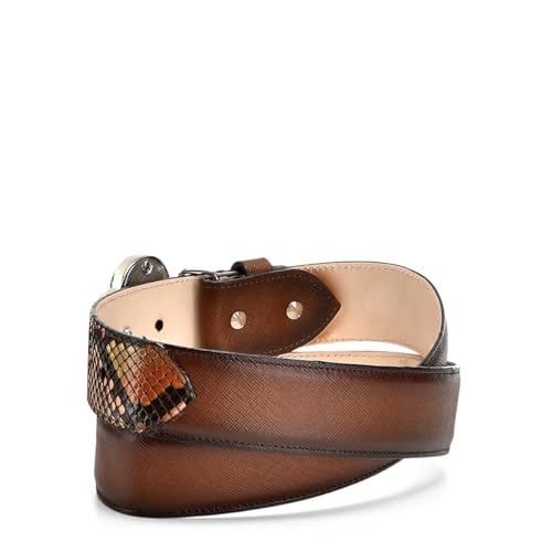 Cuadra Women's Belt in Genuine Python Leather CDA28PH2