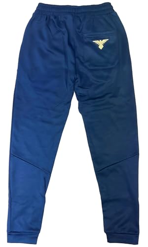 Icon Sports Club America Joggers Casual Sweatpants, Licensed America Track Pants with Zipper Pockets2