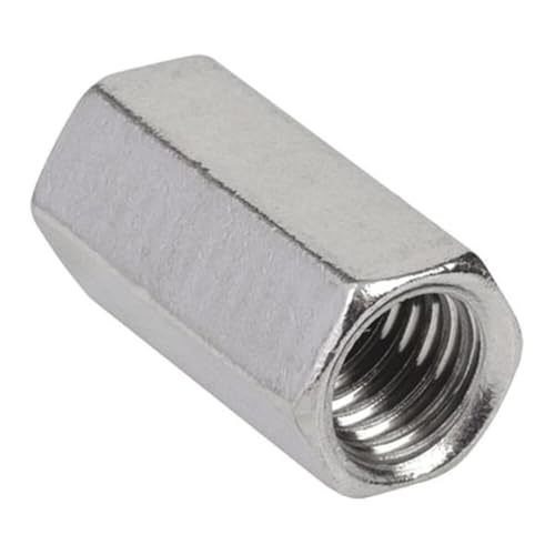 Calpipe Industries, Inc Calbrite 3/8" Threaded IMC, Rigid Rod Coupling, 1-1/8" Overall Length S60300RC00