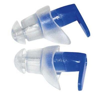 Swimtech Ear Plugs Blue/Clear