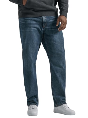 Lee Mens Big & Tall Legendary Relaxed Straight Jean Lieutenant 46W x 32L