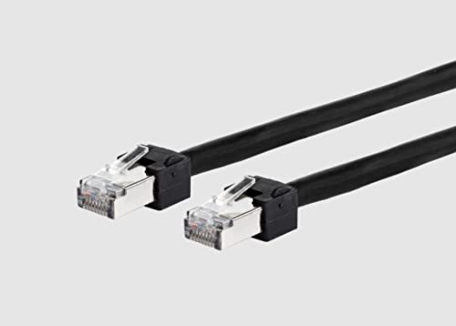 Metz Connect Ultraflex500 Cat.6A, VoIP, AWG26, 1m, Schwarz