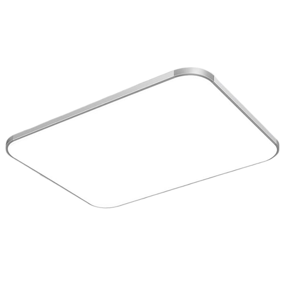 SHUANGZ Modern LED Ceiling Light, Three-color Dimming Energy Saving Ceiling Lamp Panel Light Flush Mount Lighting Fixture Minimalist Bedroom Study Living Room Dining Room