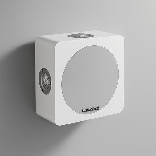 DYNAVOICE Paar wandlautsprecher Surround Für 5.1 Heimkino Quadpol Design Mit 4 Hochtönern Und 5 25 Zoll Tieftöner 90dB 100W Für Magische Klangverteilung Ohne Bluetooth Paar...