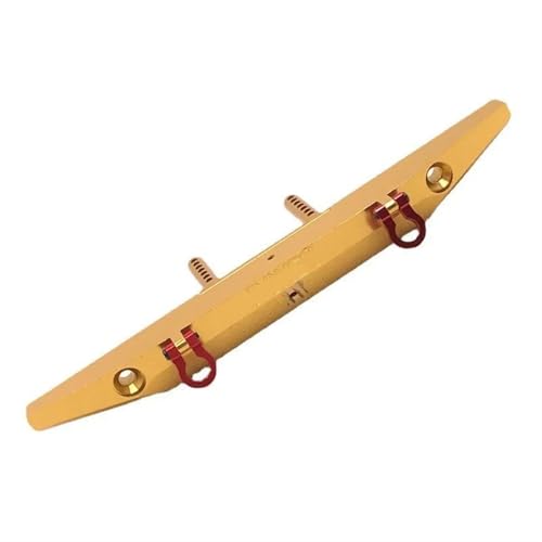 Pare-chocs arrière en métal jaune de qualité supérieure pour Axial SCX10 et MN999 1/10